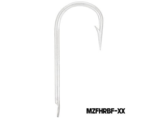 AQUA MARINE - Round Bent Sea Hook (Flat Head)