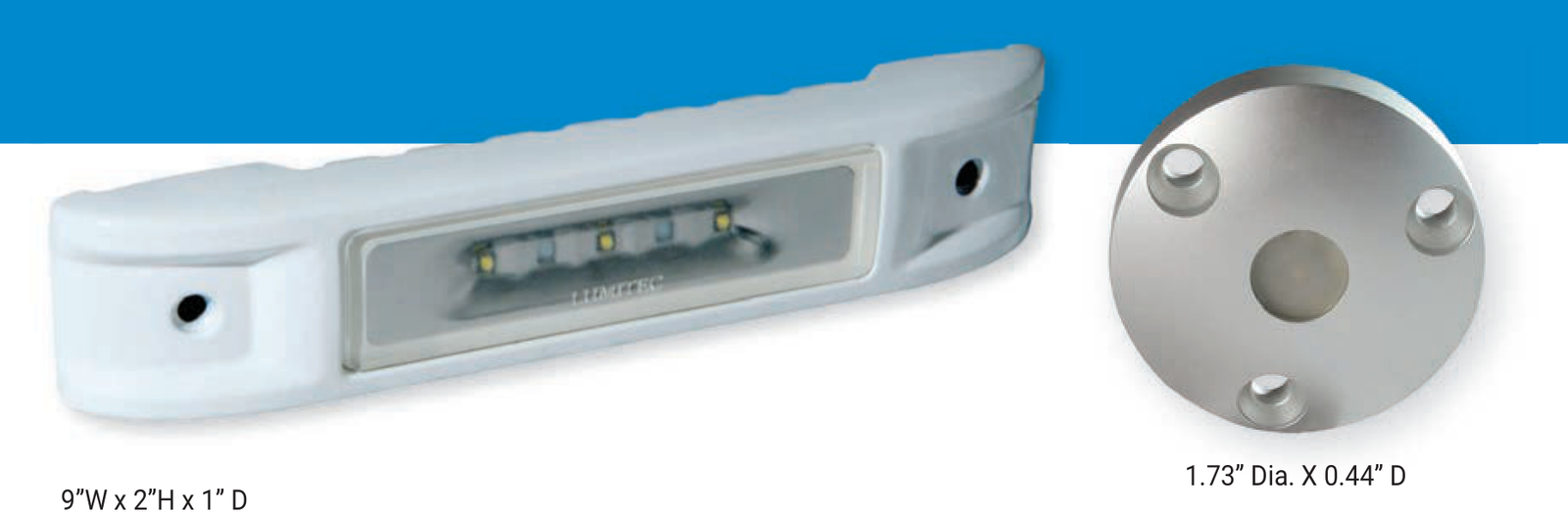 Lumitec 101033 - Brushed White Non-Dimming