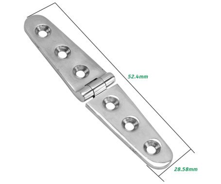 Strap Hinge - AISI 316
